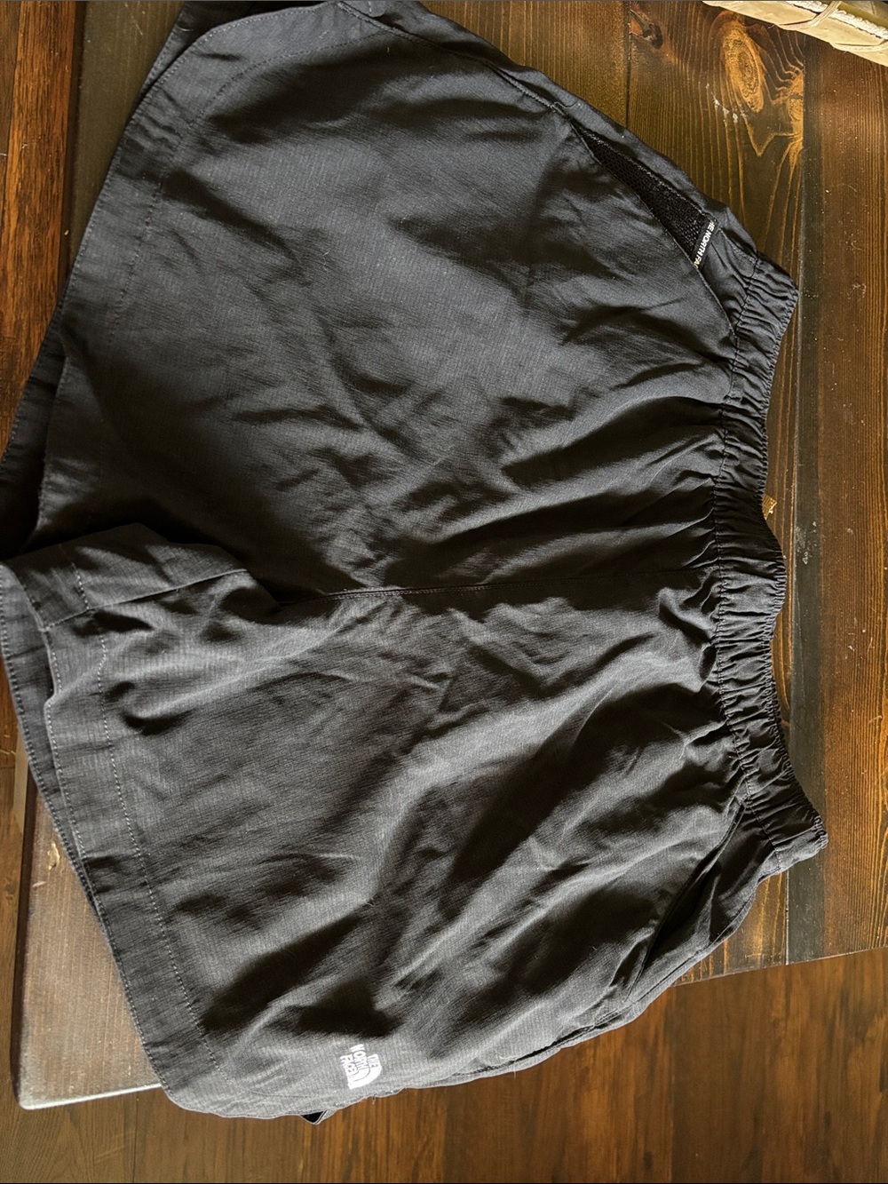 The North Face Black Running Shorts with Logo